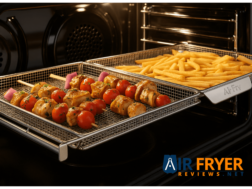 Air Fryer Oven with Mesh Trays Air Fryer Reviews