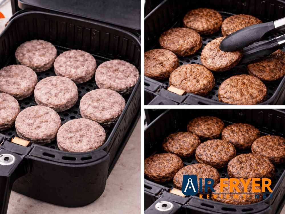 Air fryer sausage patties from frozen to golden brown Air Fryer Reviews