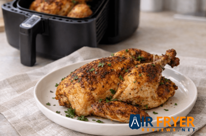 Air Fryer Half Chicken Recipe