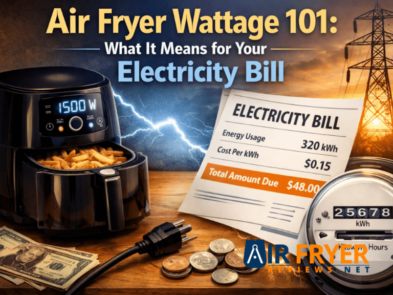 Air Fryer Wattage 101 What It Means for Your Electricity Bill Air Fryer Reviews