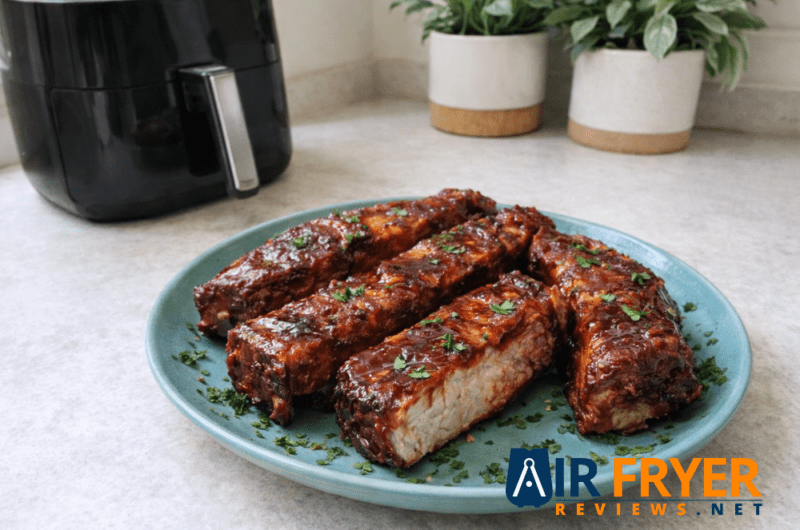 Air Fryer Country Style Ribs Recipe Card