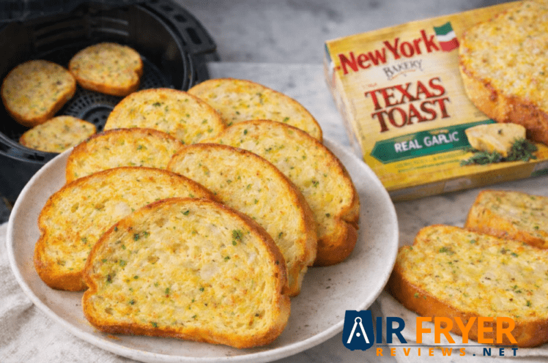 Air Fryer Texas Toast Recipe Card (Printable)
