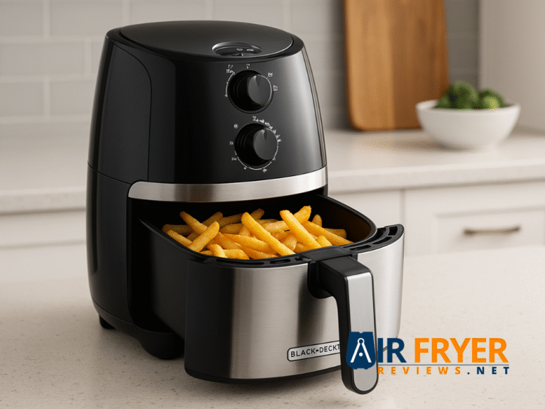 BLACK+DECKER HF110SBD Air Fryer Full Review, Features and Buying Guide 3 BLACK+DECKER HF110SBD Air Fryer