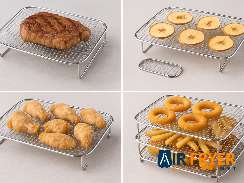 Stackable Stainless Steel Racks Air Fryer Reviews