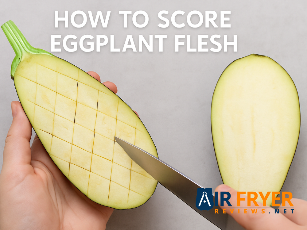 How to score eggplant flesh Air Fryer Reviews