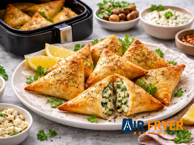 Spinach And Feta Triangles Pastry Perfection Recipe Air Fryer Reviews
