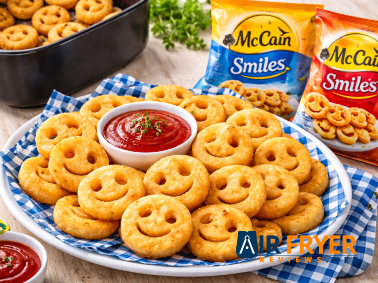 Air Fryer McCain Smiley Fries (No More Soggy Disappointment) 2 Air Fryer McCain Smiley Fries No More Soggy Disappointment Air Fryer Reviews