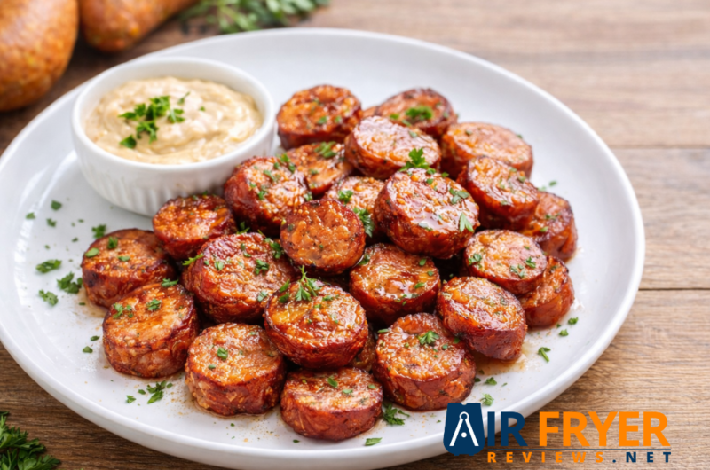Printable Recipe Card: Air Fryer Kielbasa