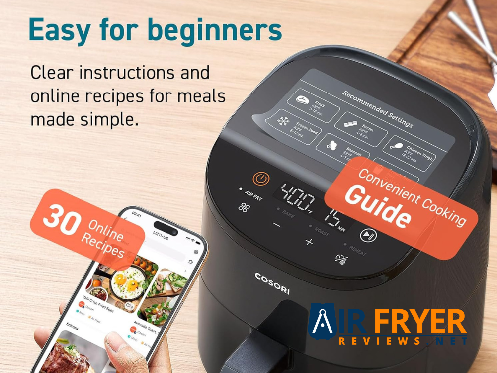 COSORI 2.1 QT Small 4 in 1 Air Fryer Air Fryer Reviews