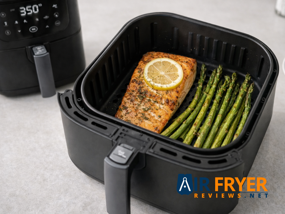 Crispy Lemon Herb Salmon Asparagus Air Fryer Reviews