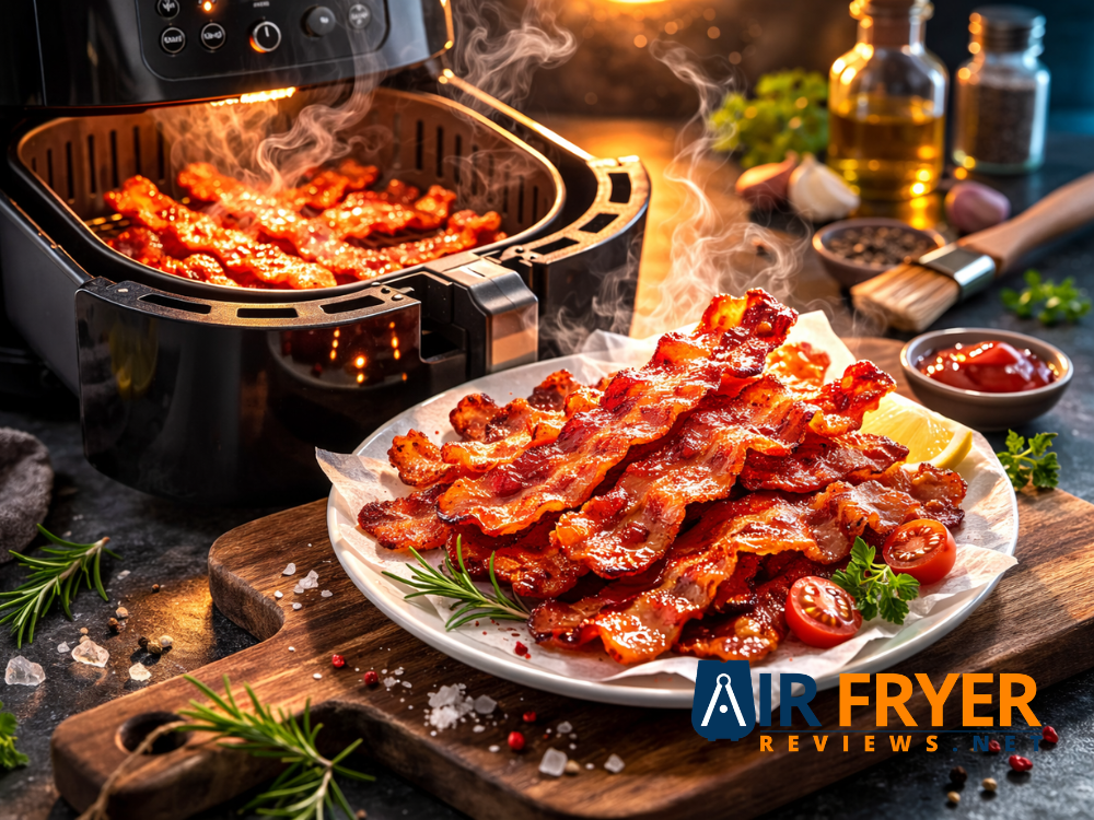 Frozen Bacon in Air Fryer Crispy Strips No Thawing Needed Air Fryer Reviews