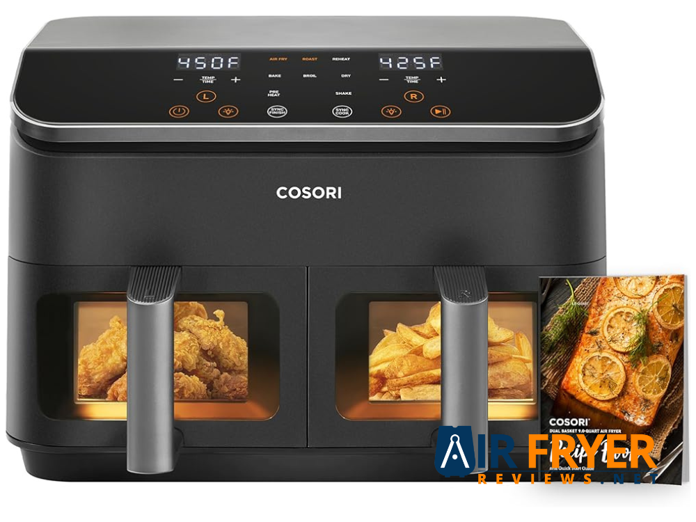 COSORI Dual Air Fryer 9Qt Review: The 10-in-1 Powerhouse for Faster, Healthier Family Meals 13 My Week with the COSORI Dual Air Fryer 9Qt Air Fryer Reviews