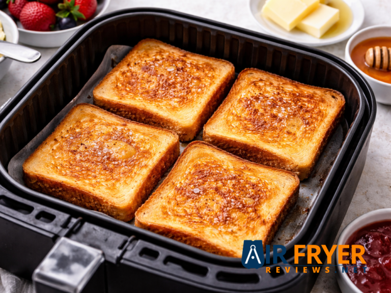 Perfect Air Fryer Toast Bread Golden Bread Every Time Air Fryer Reviews