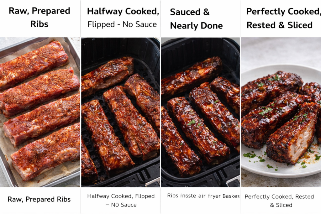 Tender Perfection Air Fryer Country Style Ribs (Recipe & Troubleshooting) 6 Step by step air fryer pork ribs guide Air Fryer Reviews